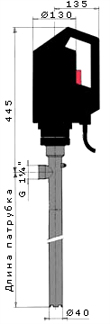 размер EX700 Бочковой насос - Gruen Pumpen